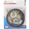 Scanpart gasslang aansluitset 1/2" 100cm aluminium (NL)