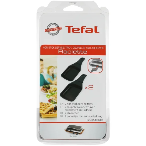 Tefal gourmetpan vierkant 2 stuks - XA-400202