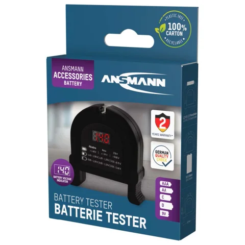 Ansmann universele batterijtester - 4000-001