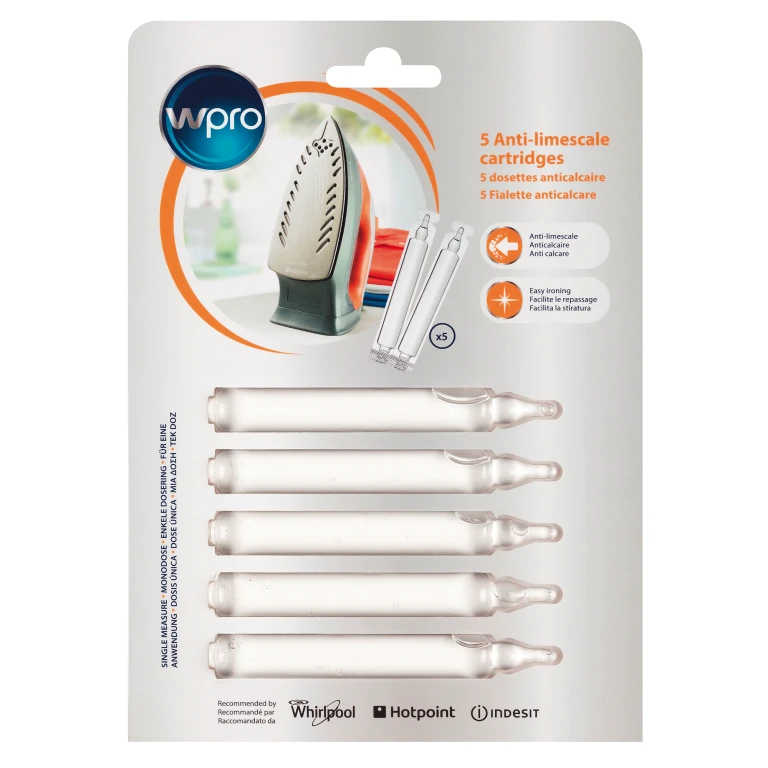 Wpro Ontkalker voor Stoomgeneratoren - Set van 5 cartridges