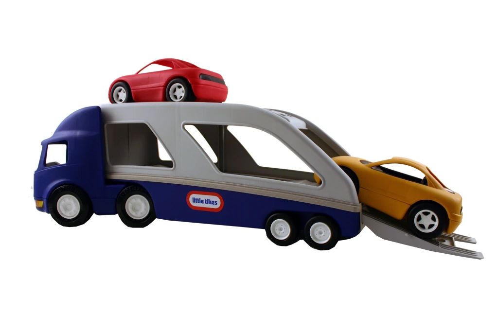 Little Tikes Speelgoedauto Autotransporter Blauw/Grijs 1 stuk
