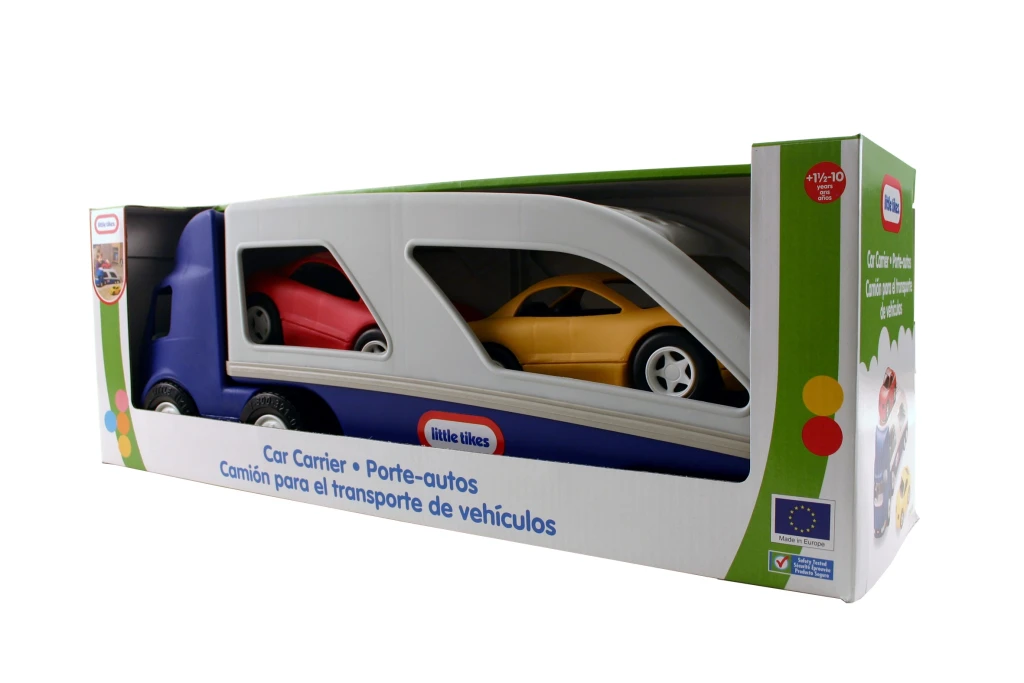 Little Tikes Speelgoedauto Autotransporter Blauw/Grijs 1 stuk