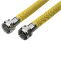 gasslang aansluitset 1/2" 120cm RVS Ecoflex (NL)