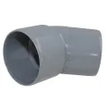 Merkloos PVC Afvoerbocht 45 graden 40mm Mof/Spie 1 stuk