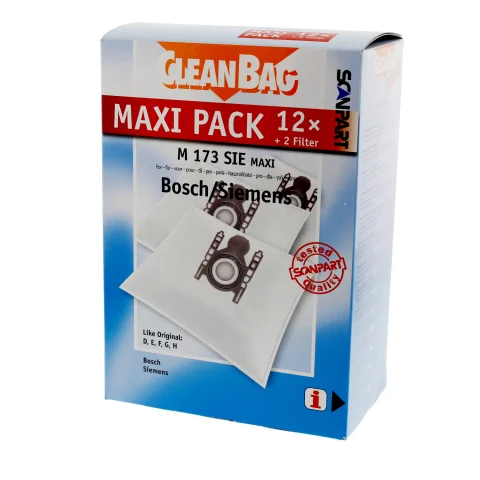Cleanbag Maxi Pack Stofzuigerzak fleece type D/E/F/G/H