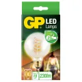 LED lichtbron E27 5W 230Lm grote bol vintage gold - 1 stuk
