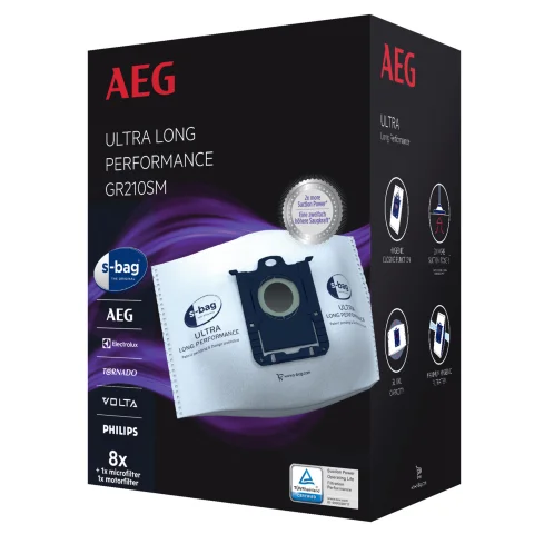 stofzuigerzak S-Bag Ultra Long Performance 8st. - 9001688366