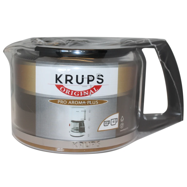 Krups Koffiekan Zwart 1,25L Origineel 1 stuk