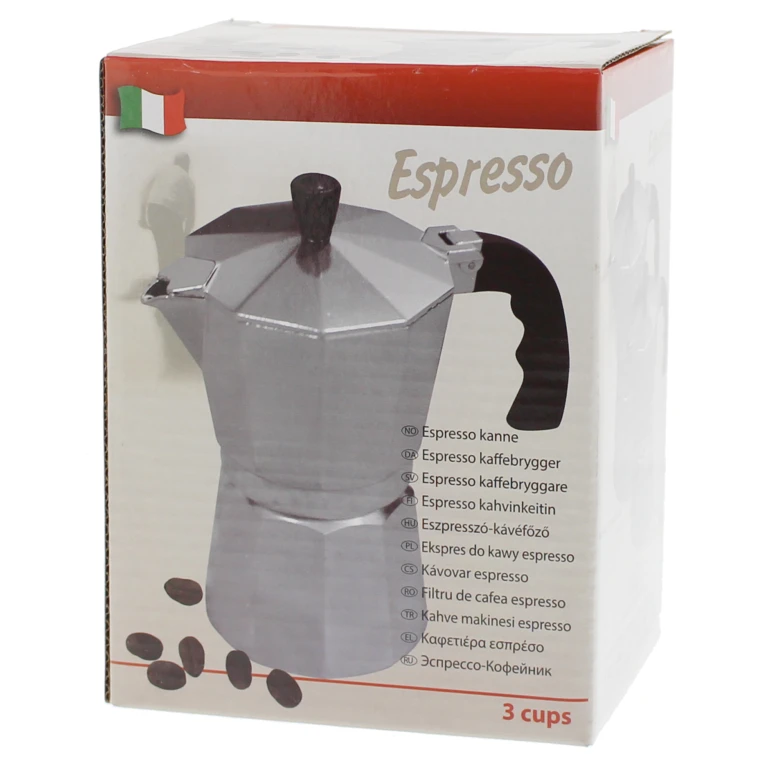 Scanpart Espressokan Aluminium 150ml voor 3 kopjes