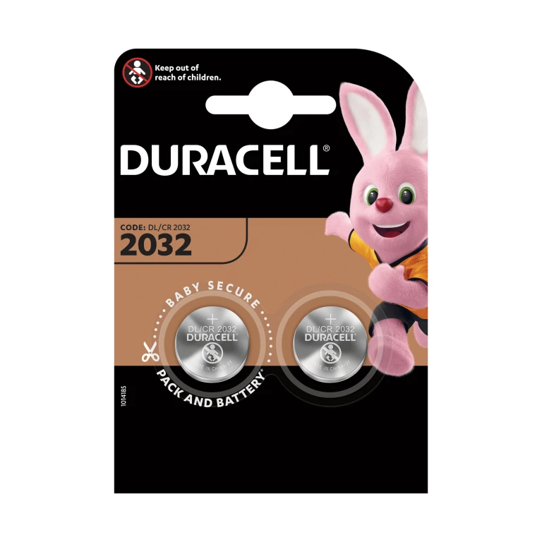 Duracell Knoopcel Lithium CR2032 - set van 2