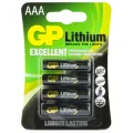 batterij Primary lithium AAA 4st. - GP24LF-2U4