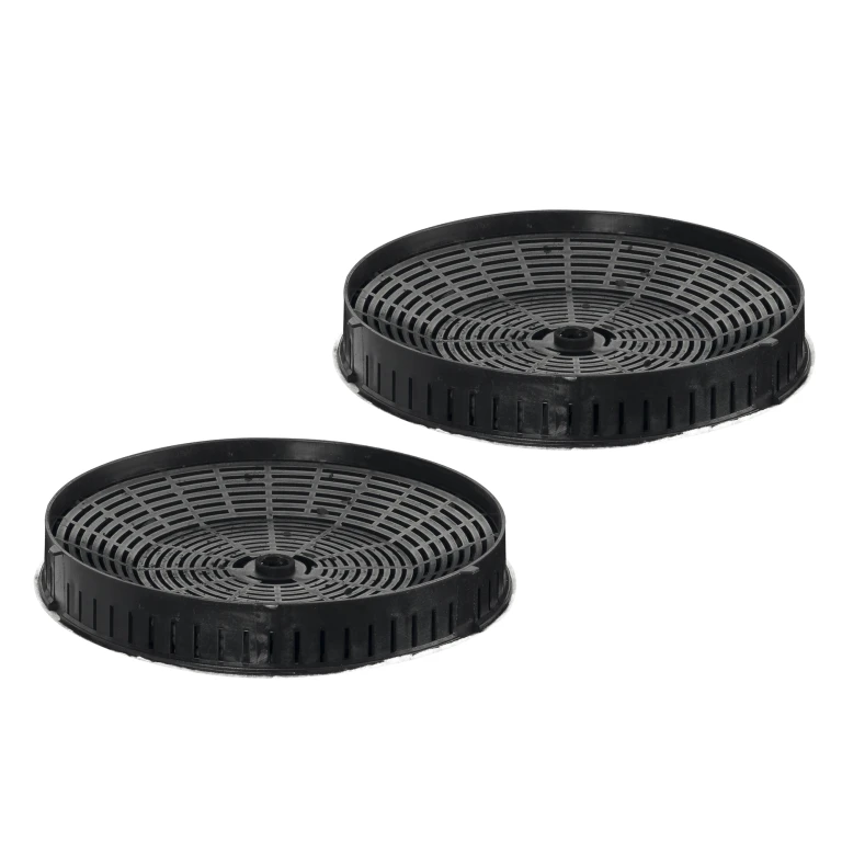 Wpro Koolstoffilter Rond Ø175x42mm - Set van 2 stuks