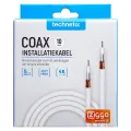 TECHNETIX Coaxkabel Wit 10m Installatiekabel 11200600