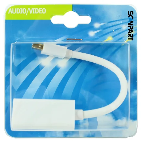 adapter kabel mini DisplayPort (M) - HDMI (F) 10cm - 3990022074