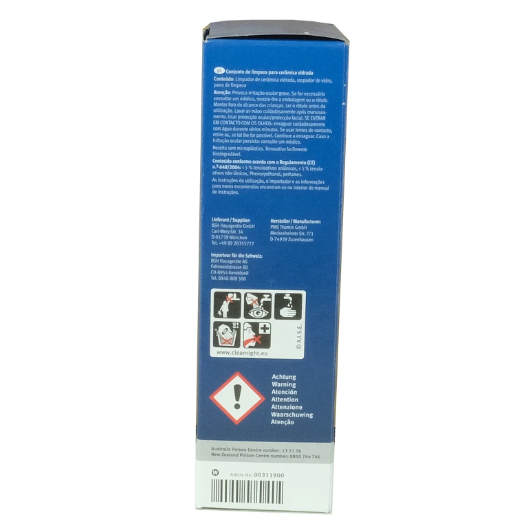Bosch Siemens Onderhoudsset Keramische Kookplaat 250 ml