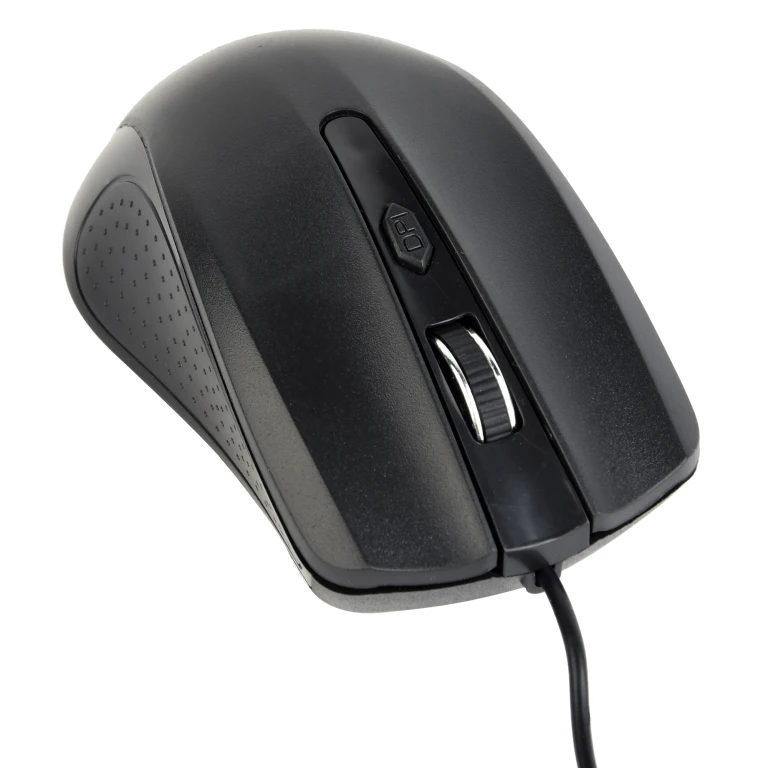 Gembird Bedrade Optische Muis Zwart USB - 1 stuk