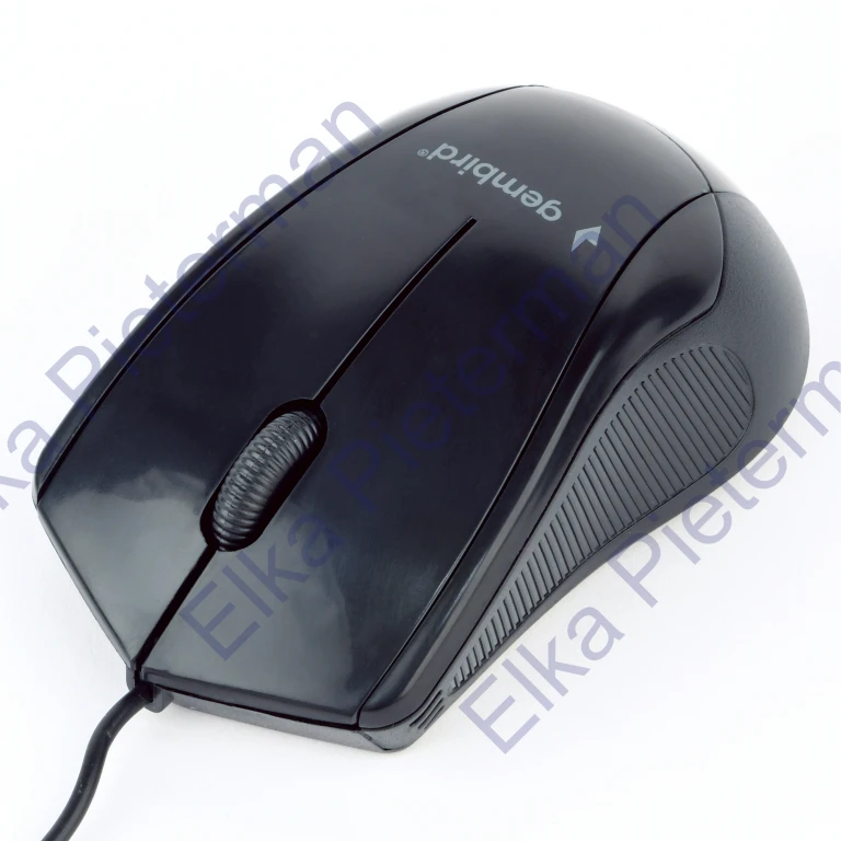 Gembird Muis Zwart Bedraad USB 1 stuk