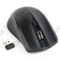 draadloze optische muis 2.4GHz zwart - MUSW-4B-04