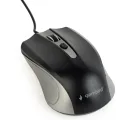 optische muis USB zwart/antraciet - MUS-4B-01