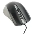 optische muis USB zwart/antraciet - MUS-4B-01