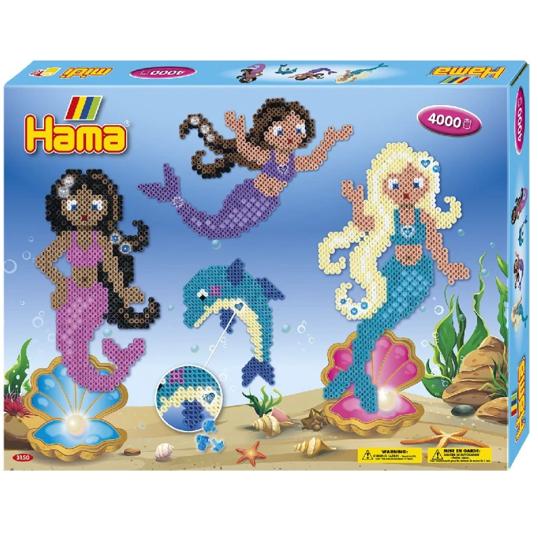 Hama Strijkkralenset Mermaids - 4000 stuks