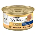 Gourmet Gold - Fijne Mousse Kalkoen - 85 gram - 24 blikjes