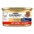 Gourmet Gold - Fijne Mousse Rund - 85 gram - 24 blikjes