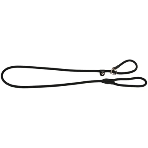 Hunter Retrieverlijn met Stop Freestyle Zwart - 1.7m x 0.8cm