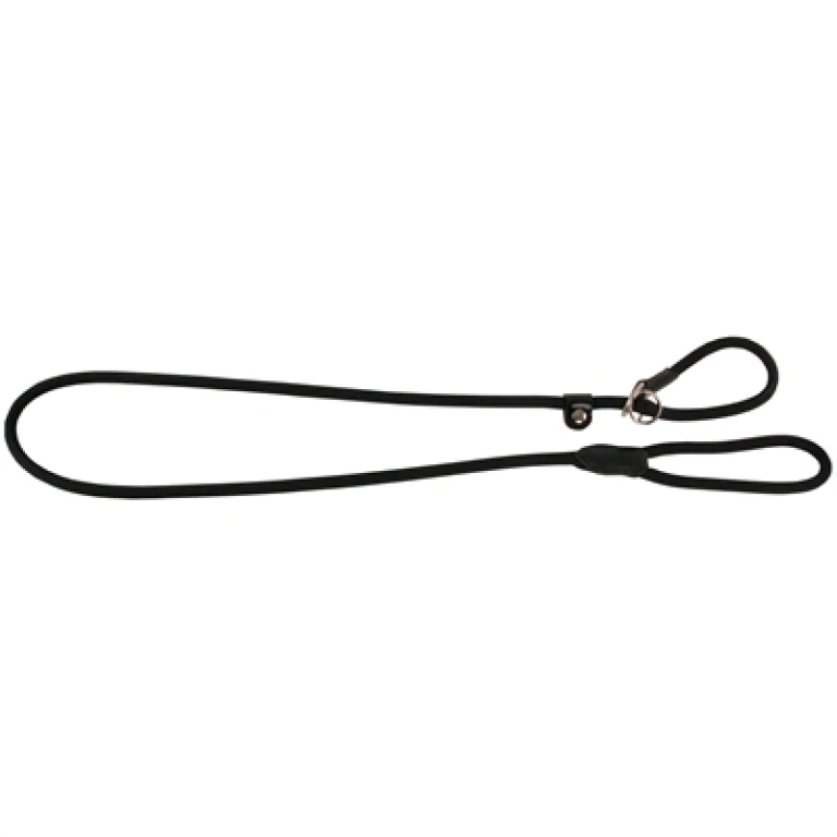 Hunter Retrieverlijn met Stop Freestyle Zwart - 1 stuk - 1,7m x 1cm