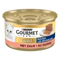 Gourmet Gold - Fijne Mousse Zalm - 85 gram - 24 blikjes