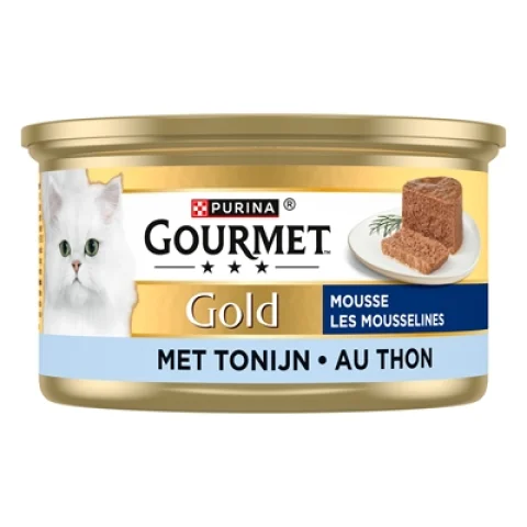 Gourmet Gold - Fijne Mousse Tonijn - 85 gram - 24 blikjes