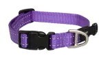 Rogz For Dogs Snake Hondenhalsband Paars - 1 stuk (26-40 cm)