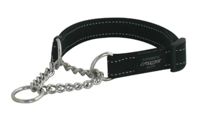 Rogz For Dogs Lumberjack Choker Zwart 25 Mmx43-73 Cm