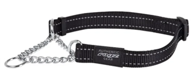Rogz For Dogs Fanbelt Choker Zwart 20 Mmx34-56 Cm