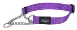 Rogz For Dogs Fanbelt Halfslip Hondenhalsband Paars 2 cm - Maat L