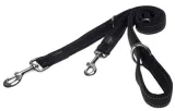 Rogz for Dogs Lumberjack Hondenriem Zwart - 1 stuk (1.6m x 25mm)