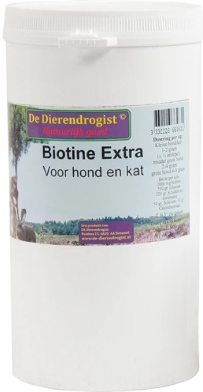 Voedingssupplement Biotine en Kruiden voor Hond en Kat 900 g