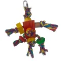 Happy Pet Speelgoed Papegaai Fiesta Assorti 31X12X10 Cm