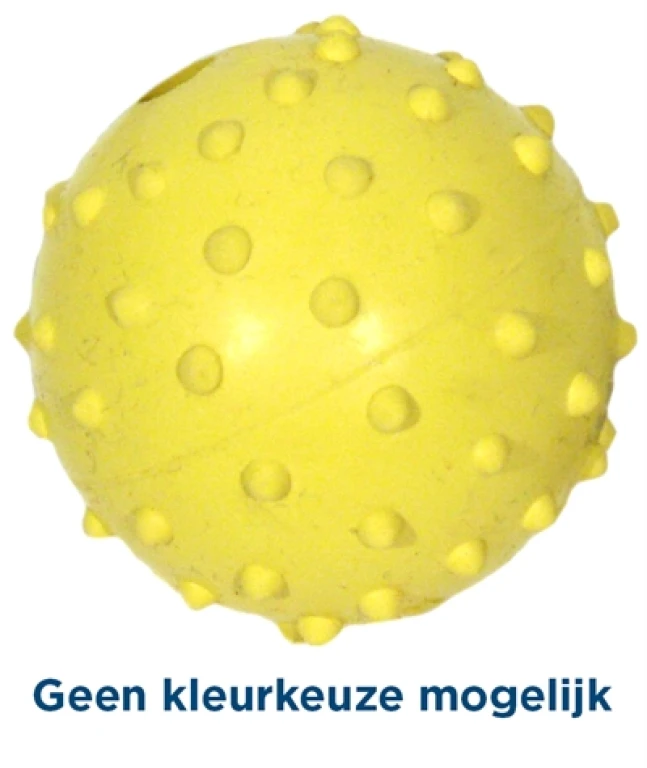 Happy Pet Rubberen Bal met Bel 5,5 cm - 1 stuk