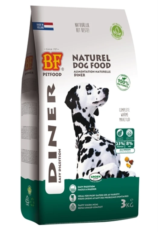 Biofood Diner Hond Droogvoer Natuurlijk 3 kg