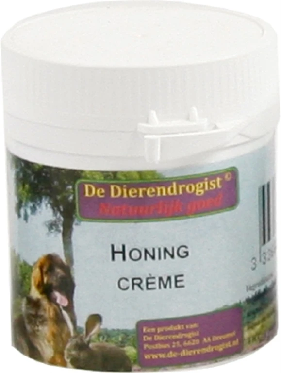 Dierendrogist Honing Creme voor honden - 50 gr, 1 stuk