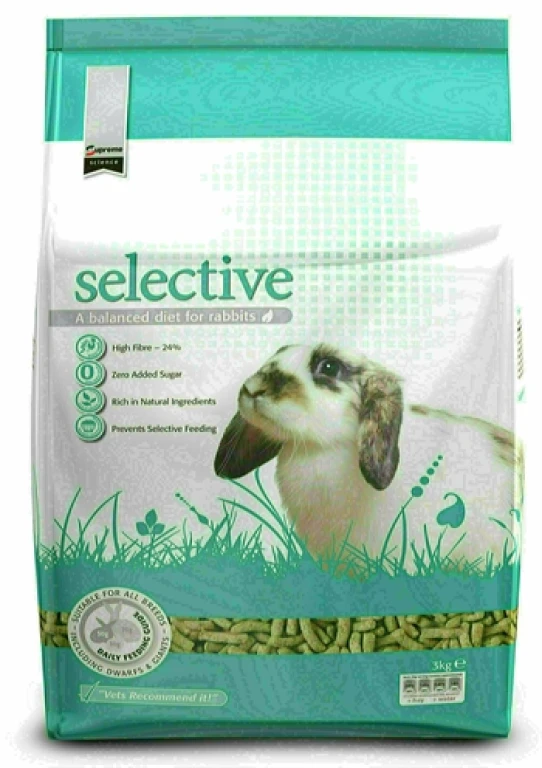 Supreme Science Selective Konijnenvoeding - 3 kg (1 stuk)