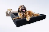 Bia Bed Fleece Overtrek Hondenmand Grijs Bia-50 60X50X12 Cm