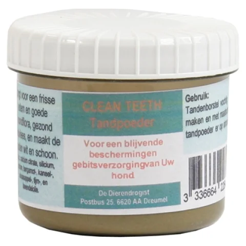 Dierendrogist Navulling Tandpoeder 50 Gr