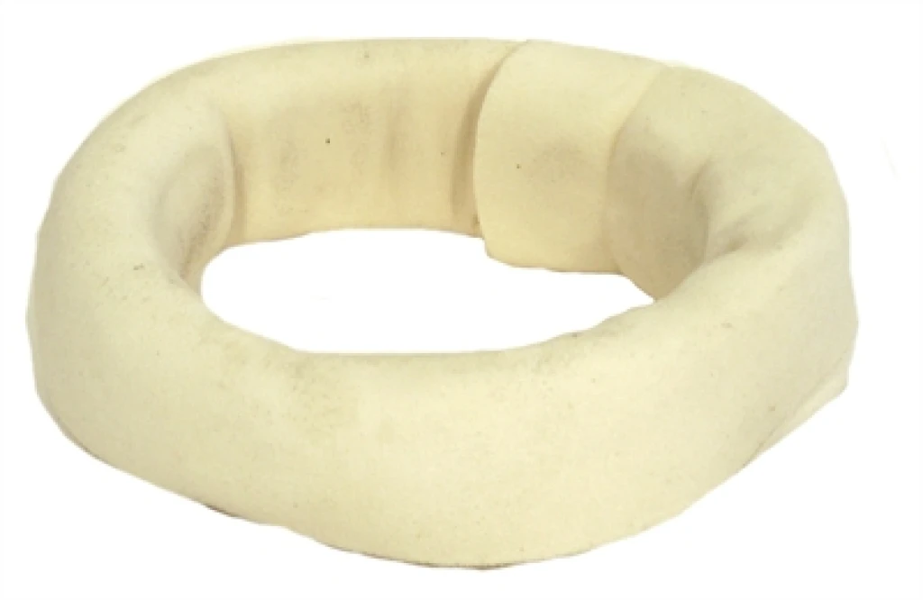 Hondensnack Ring Buffelhuid 15-16,5 cm - set van 2