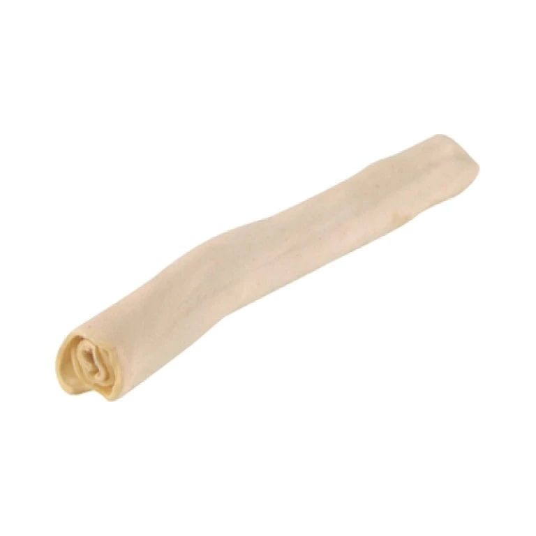 Hondensnacks Buffelhuid Rol Wit 25,5 cm - set van 5