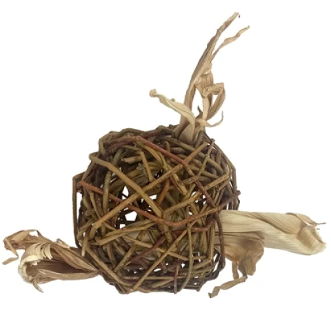 Happy Pet Speelbal Wilg Nature First 9.5X9.5X9.5 Cm