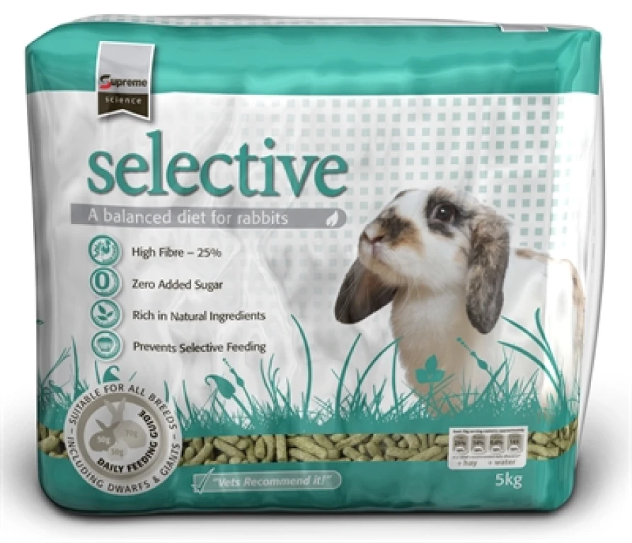 Supreme Science Selective Konijnen Droogvoer - 1 stuk van 5 kg