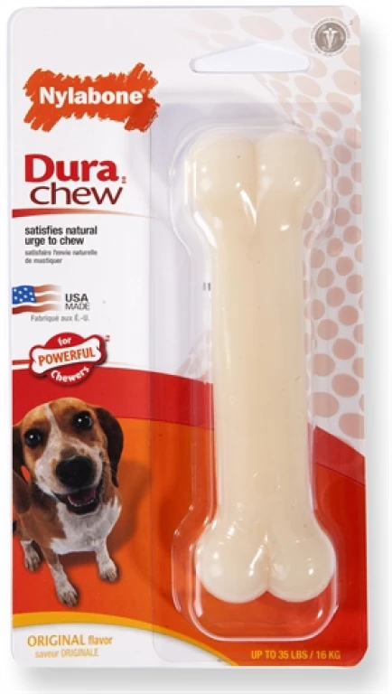 Nylabone Dura Chew Original Kauwbot voor harde bijters tot 16 kg - 1 stuk