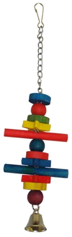 Happy Pet Shootingstar Vogelspeelgoed van Hout - 1 stuk